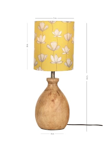 Image of Green Girgit Yellow Flora Shade