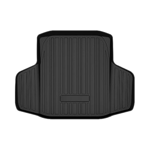 Powerty Cargo Mat Compatible with Honda Accord 2023 2024 2025 (Non-Hybrid) Cargo Liner Rear Trunk Mat Cargo All Weather Protection TPO 3D Trunk Floor Mat Accord Accessories Cover