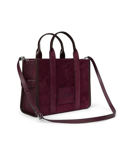 Marc Jacobs The Suede Medium Tote Bag, Dark Plum2