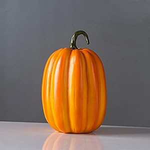 HT&PJ Halloween decoratie pompoen, mooie pompoen decoratie ornamenten, herfstdecoratie pompoen, woondecoratie (A)