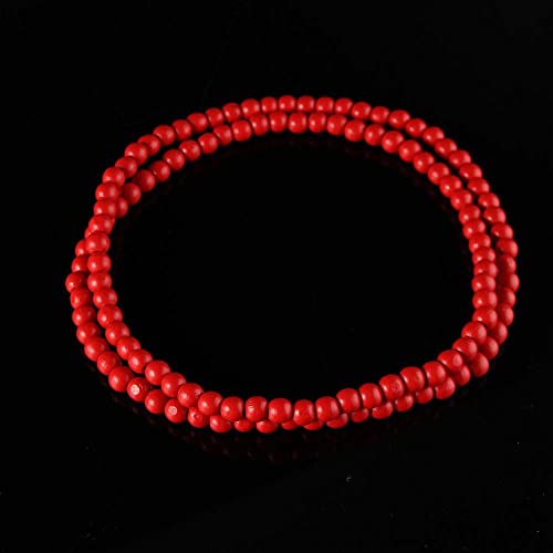 COLORFUL BLING 8MM Natural Wood Bead Necklace Africa Wooden Chain Statement Unisex Chunky Strand Necklaces Hip Hop Jewelry3