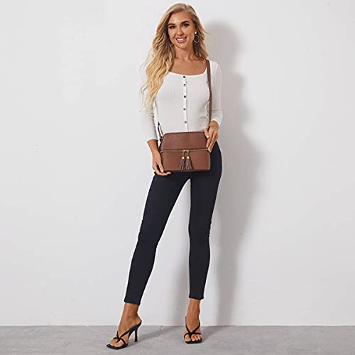 JOSEKO borsa da donna, borsa a tracolla, borsa a