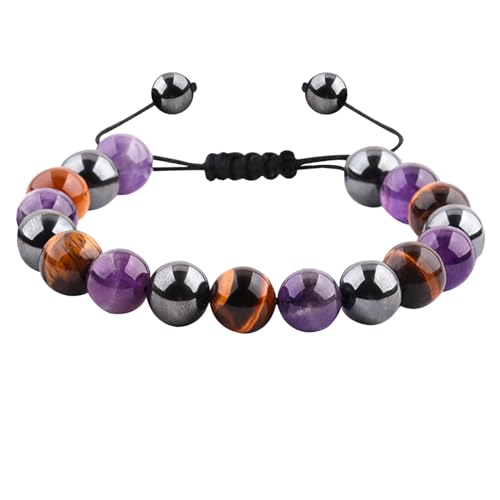 Pulsera de Piedras Naturales Hechas a Mano 10MM miniatura 1