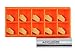Accusize Industrial Tools GTN-3 Tin Coated Carbide Grooving Parting Inserts, 10 Pcs/Box, 6103-2003x10