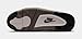 Air Jordan 4 Retro Cave Stone and Black Mens Lifestyle Shoes (Cave Stone/Black/Phantom) Size 10