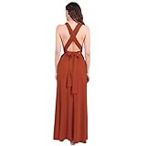 Design: Cette robe en V-col est à la fois sexy et élégante sans manches, à taille haute et flatteuse, avec un dos en V sexy, met en valeur votre charmante clavicule et affine votre décolleté.Grâce à sa forme exceptionnelle et à son design unique, les femmes seront plus glamour et plus impressionnantes dans cette robe longue.