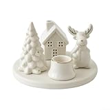 Photo Gallery yuanpgky portacandele natalizio in ceramica con renne e case innevate, centrotavola per la decorazione della casa, caminetto invernale o tavolo da pranzo (candelabro con cervo) Photo Gallery yuanpgky portacandele natalizio in ceramica con renne e case innevate, centrotavola per la decorazione della casa, caminetto invernale o tavolo da pranzo (candelabro con cervo)