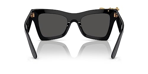 Dolce & Gabbana DG4434-501/87 Sunglasses Black w/Dark Grey 51mm3