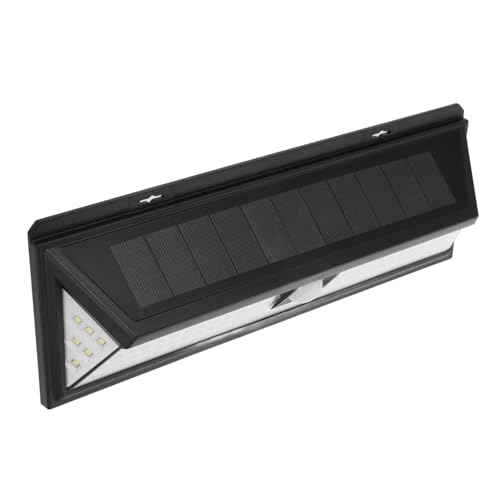 HAMPPLIES Lámpara Solar Exterior con Sensor de Movimiento para Jardín Pared Terraza y Garaje Luz LED de Alta Intensidad Ahorro Energético y Duración