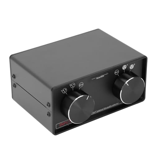 Interruptor de Sonido XLR Socobeta con reducción de ruido pasiva para amplificador estéreo