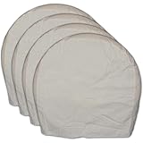 Rv Trailer Wheel Tire Covers Wheel Covers for Painting Truck, SUV, Motorhome,Trailer, Camper Fits 30-32 Inch Tire Diameter Water Resistant Dustproof Sun Snow Tire Covers