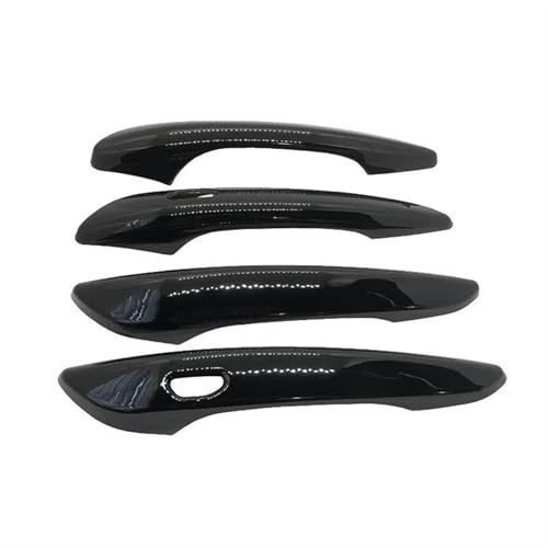 Garniture de poignée de porte extérieure noire brillante pour Mazda CX30