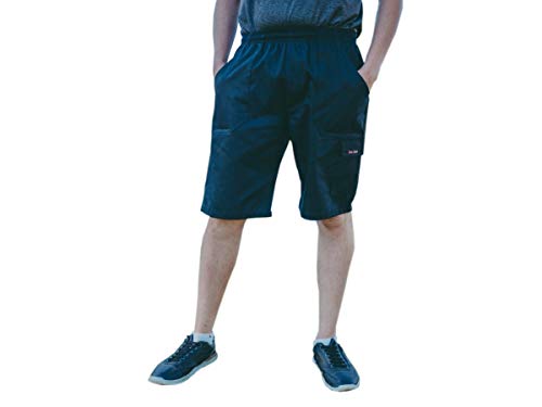 Bermuda Short Masculina Sarja Brim Barato Elástico kit c/3 (50, sortidas)