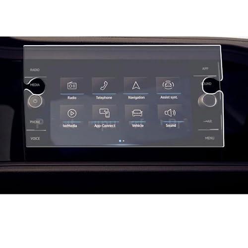 Film de protection navigation GPS 8 pouces en verre trempé pour VW Tiguan 2021 2022