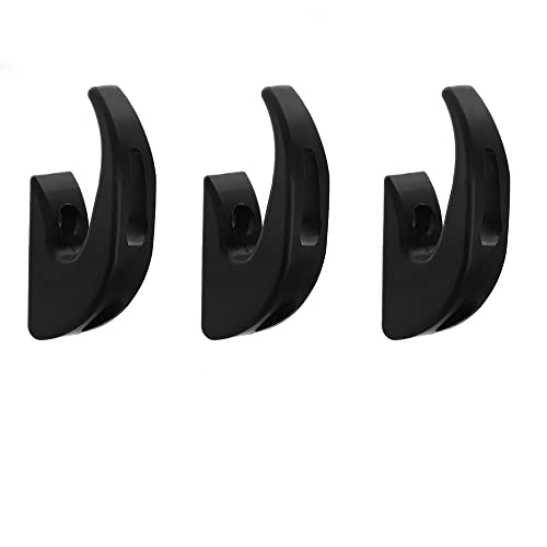 HomeSoGood 3 Pcs Electric Scooter Front Hanger Hook, Handle Bag Holders, Buckles, Nylon, 100% Nylon, Scooter Hook, Sports Scooter Accessories