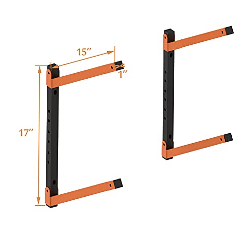 Foozet Wall Mount Paddle Board Racks, Surfboard Hanger Duty Steel, Adjustable Metal Paddleboard Home, Garage Organizer