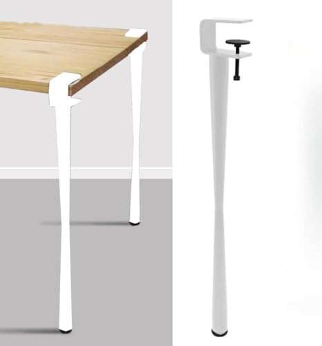 Xiraivke�N���b�v���e�[�u���r F���^ �������߉\ �S�� ���̓N�����v �ω׏d �p���`���X �ی�p�b�h�t�� �f�X�N �V�� �⋭�r �ǉ��r �܂肽���� ���t���ȒP �Ƌ�r �H���s�v �ƒ�p �Ɩ��p �w�K�� ���[ �R���p�N�g (71cm,�z���C�g�i1