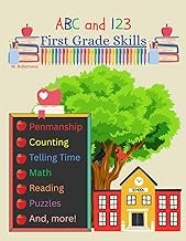 Guide Summary Ebook ABC and 123 - First Grade Skills: Academic Activity Workbook 2025