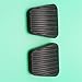Tsinesla 560808 2Pcs Car Brake Clutch Pedal Pad Rubber Cover for Opel for Kadett 1984 1985 1986 1987 1988 1989 1990 1991