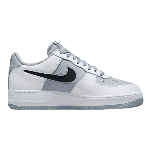 Nike Herren Basketballschuhe Air Force 1 '07 An20, Weiß/Schwarz/Grau, 45.5 EU, Weiß Schwarz Grau, 45.5 EU – Ansicht 2