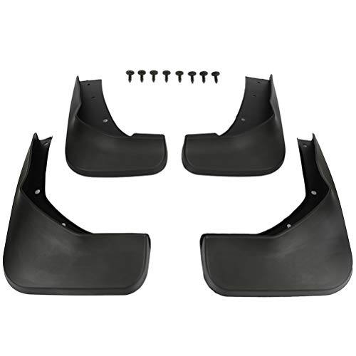 Image of ECCPP Mudguard Splash Guards Front & Rear 2017-2019 for Ford for Escape 1.5L 2013-2016 for Ford for Escape 1.6L Mud Flaps Set of 4 Flexible and Bendable Mud Flaps Splash