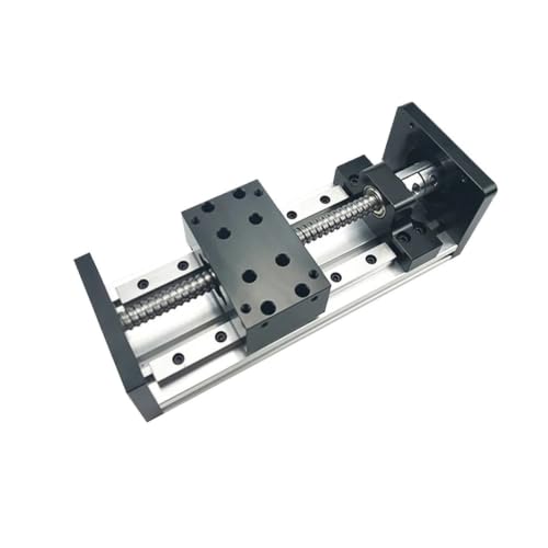 Mesa de riel guía MGR12 con husillo SFU1610 y motor Nema23