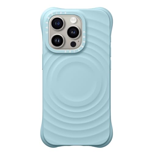 Amazon.co.jp: CASETiFY ウェーブ シリコン iPhone 15 Pro ケース [波