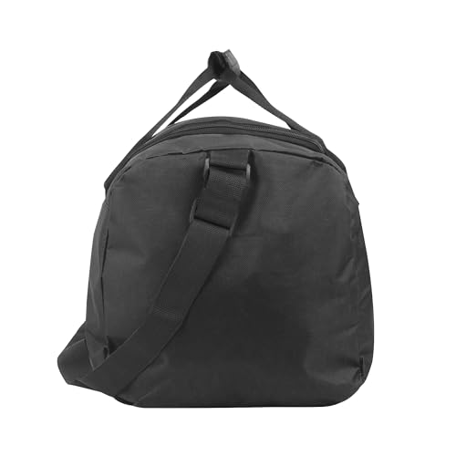 40 Litre, 22 Inch Duffle Bag for Women Men Travel; Large Duffel Bag with Shoulder Strap, Sections (Black) - Image 5