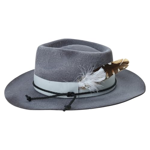 Costume de cowboy chapeau hippies à larges bords pour spectacles et soirées à thème