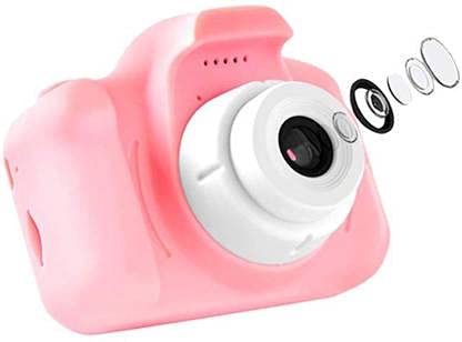 BEJOY Toys Digital Recorder Camera 800W HD 2.0 Inch Screen Video Front Web Camera for Computer Full HD Screen Shockproof Rechargeable Camera for Best Gift Children Kids(Boys - Girls).(Pink)