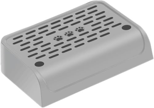 猫用トイレステップと階段ペット用トイレフットボード 洗えるお手入れ簡単 寝室を清潔に保つ 小型・高齢猫用トイレパン (A)