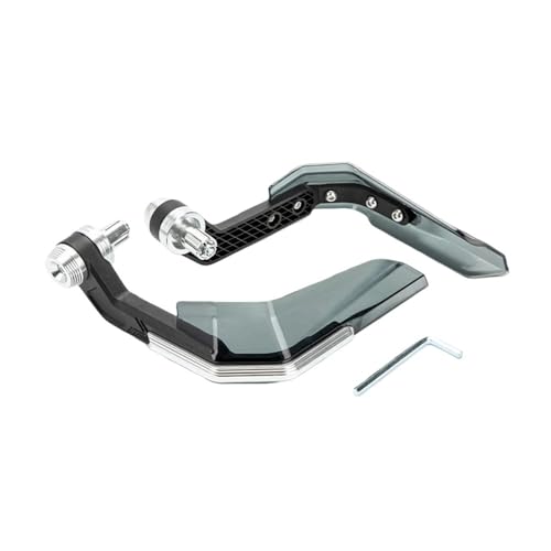 Protège-mains guidon moto anti-chute et coupe-vent pour deux-roues modifié - 1 paire