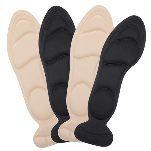2 pares de plantillas para tacones altos para mujer miniatura 1