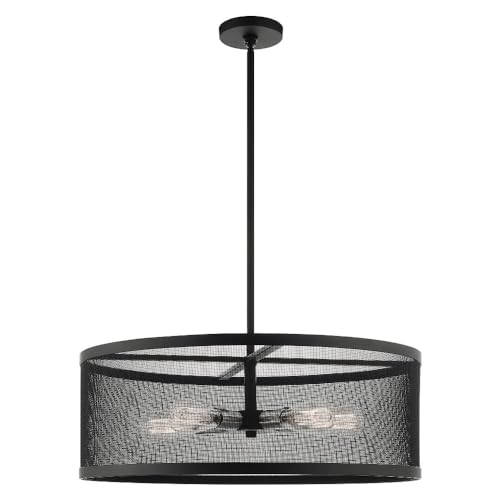 Image of Livex Lighting 5-Light Chandelier, Black