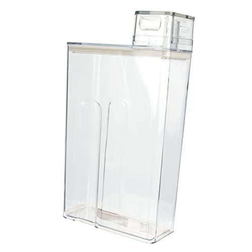 WOFASHPURET 透明大型洗濯液詰め替えボトル 目盛り付き洗剤容器 便利な多用途サブボトル 家用 保管