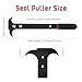 Universal Seal Puller Tool - Dual Hook Design for Oil & Grease Seal Removal | 12.5