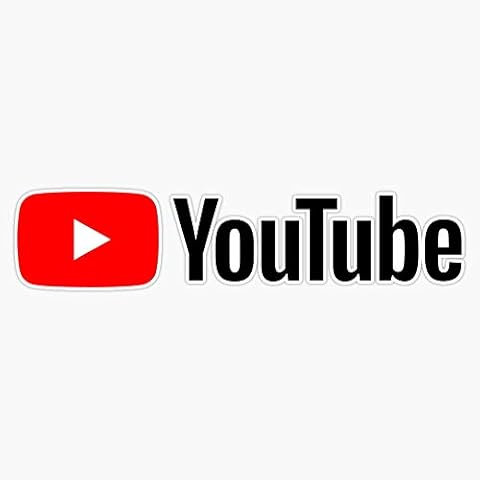 TCT Trading YouTube 2020 Sticker Vinyl Stickers Waterproof Decal Car, Laptop, Bumper Stickers 5" Cover