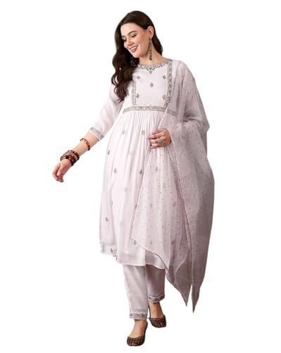 Image of SheWill Kurta Set for Women - Maroon Velvet Zari Sequence Cording Embroidered Kurta with Pant and Cutwork Organza Dupatta