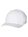 Flexfit 3D Hexagon Stretch Jersey Cap S/M White