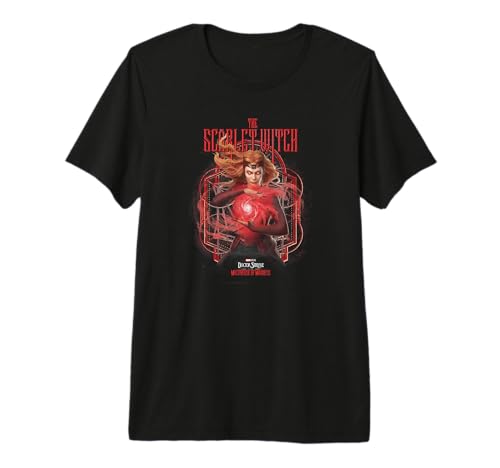 T-shirt Doctor Strange 2 Scarlet Witch pour vos soirées cinéma Marvel et l'été