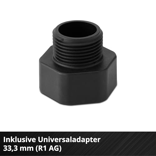 Einhell Gartenpumpe GC-GP 1170 ECO PLUS (max. 7000 L/h Fördermenge, max. 50 m Förderhöhe, ECO PLUS Technologie, Wasserablassschraube, inkl. Universaladapter 33,3 mm)