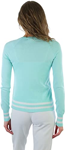 Image of ToBeInStyle Women's Long Sleeve Button Down V-Neck Cardigan