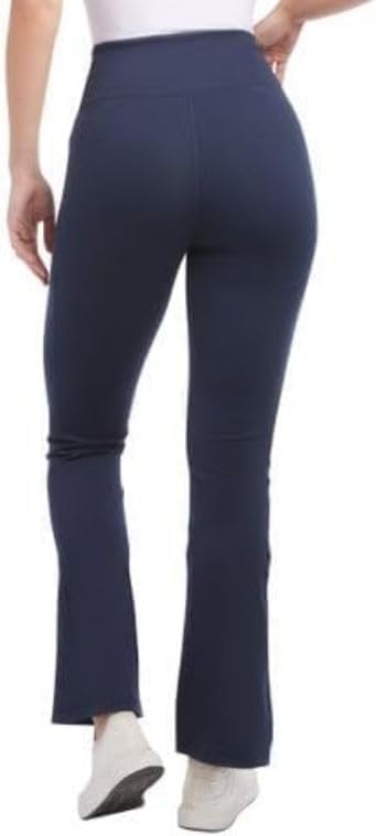Jockey Women's High-Waisted Yoga Pants, Boot Cut Flare Leg, Studio Flare (US, Alpha, X-Large, Regular, Regular, Navy) - Image 3