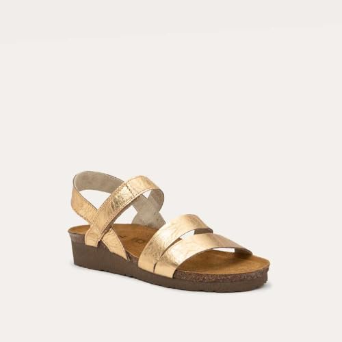 Image of NAOT Kayla Women's Sandals - Supportive 3-Strap Design with Backstrap, Cork & Latex Footbed - Arch Support - Travel-Friendly Comfortable Walking Sandals for All-Day Wear