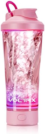 VOLTRX Shaker per Proteine Elettrico, Fatto con Tritan - Senza BPA - 24oz(700ml) Vortex Portatile Mixer Cup/Tazze Shaker Ricaricabili USB per Frullati Proteici