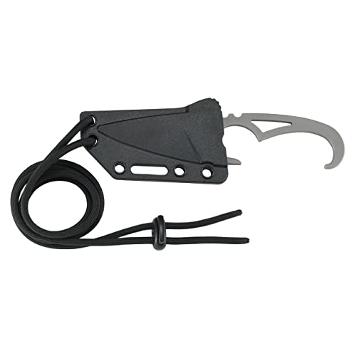 Columbia River Knife & Tool Crkt Sdn Fixed Blade Knife With Sheath: Lightweight Edc Outdoor Knife, Stainless Steel With Thermoplastic Sheath 2909, Gray #TOP2