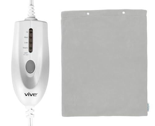 Vive Moist Heating Pad - Electric Heated Warming Hot Wrap for Heat Therapy