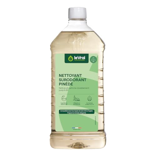 LE VRAI PROFESSIONNEL - Détergent Parfumant - Nettoyant Sols - Jusqu’à 100 Lavages -...