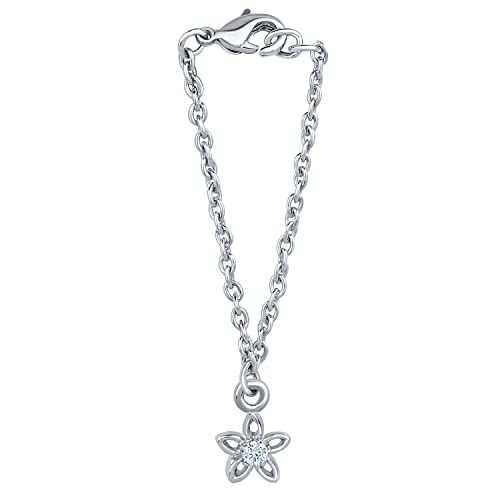 Mahi Rhodium Plated Wrist Watch Charm Jewellery Accessorries for Women & Girls Jewellery (PAWC1001001PR)