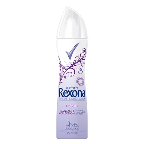 Rexona, Radiant Deo Spray, 5.07 Fl Oz